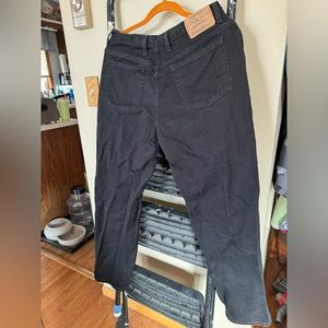 Eddie Bauer black jeans, sz petite 14, nwt